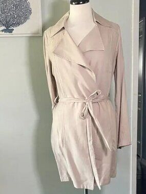 Forever 21 Light Tan Belted Trench